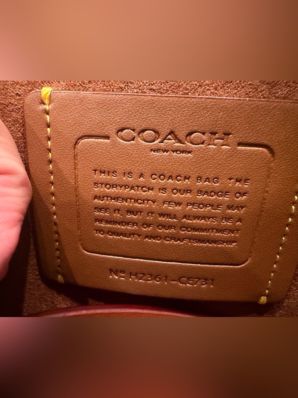 COACH BROOKE CARRYALL “LIKE NEW” - Picture 13 of 13